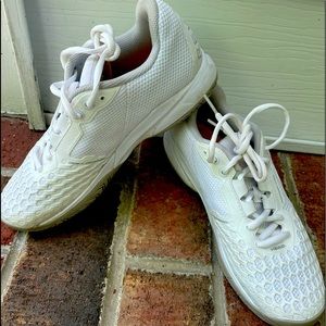 White K-Swiss court shoes